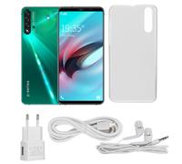 Smartphone con ricarica super rapida, batteria di grande capacità, sistema Android, display HD, doppia SIM, riconoscimento facciale, alta