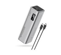 Smartphone CUKTECH Cuktech Powerbank Cukp200Xglgr 100W 20000Mah Per Telefoni 2 X Usb-C 1 X 20000 mAh, Grigio