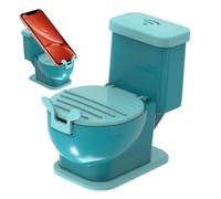 Smartphone Desktop Holder - Cute Tablet Stand Desk, Stable Phone Holder | Adjustable Portable Stand To Desk, Office Phone Stand, Tablet Stand Ornament For Home and Unique Toilet Shape