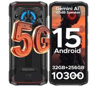 Smartphone Doogee Blade 20 Play 32 GB RAM 256 GB 5G Batteria 10300 mAh Visione notturna AI