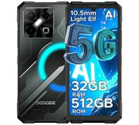 Smartphone DOOGEE Blade GT Pro 5G 12 GB 512 GB 6,72" Display 120 Hz Fotocamera 100 MP Batteria 5800 mAh Nero