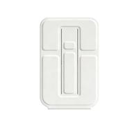 Smartphone Holder - Desk Phone Stand with Makeup Mirror | Magnetic Mobile Support with Adjustable Angle for Video Call Live-Streaming Table Airplane Train Dashboard Travel Convenience Accessory