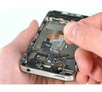 Smartphone Home Pulsante Riparazione Scambio Apple IPHONE 5S Nero