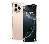 Smartphone I16Pro Max 5G, telefoni cellulari con schermo HD da 7,3 pollici, batteria da 8000 mAh, cellulare Dual SIM Dual Standby da 16 GB 1 TB, smartphone senza SIM versione globale,Desert Gold-1TB