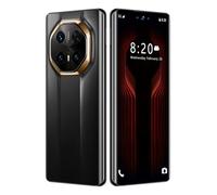 Smartphone Mate70 RS Android 14, 7,3 pollici, 16 GB di RAM, 1 TB di ROM, telefono cellulare Dual SIM, Google Play Store, batteria da 8000 mAh, lunga durata della batteria,Black-1TB