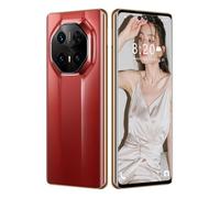 Smartphone Mate70 RS, cellulare Android 14.0, schermo da 7,3 pollici, 16 GB di RAM, 1 TB, ROM 72, telefono cellulare da 108 MP, telefono Google Play Store da 800 mAh,Red-1TB