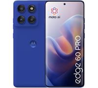 Motorola edge 60 pro con Moto AI (12/512GB, Fotocamera 50+50+10MP, selfie 50MP, Display 6.67" pOLED 120Hz, MediaTek Dimensity 8350, batteria 6000mAh, ricarica 90W, Android 15), PANTONE Dazzling Blue