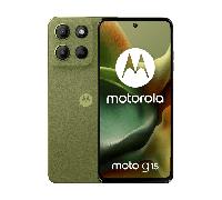 Smartphone Motorola Moto G15 (4G) 128 GB, Verde - Schermo Full HD+ da 6,72 , Fotocamera da 50 MP, Batteria da 5200 mAh - Nouvo