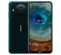 Smartphone Nokia X10 con design nordico e colore Forest, singola/doppia SIM, 3/4 GB di RAM, 32/64 GB di ROM, ampio schermo da 6,5", tripla fotocamera e modalità AI, Android 11 - Verde