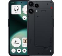 Smartphone Nothing 3a 8/128GB black nero con cover trasparente originale