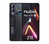 ZTE Nubia Neo 3 GT 5G, Smartphone Gaming con IA, 12 GB+256 GB, Gattelli laterali, Luci LED, Display OLED 6,8" 120 Hz, Batteria 5000 mAh, Android 15, Grigio