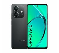 OPPO A40 Smartphone, Fotocamera AI 50MP, Selfie 5MP, Display 6.67” 90HZ LCD HD+, 5100mAh, RAM 4 Esp 8GB (+4GB Virtuali) +ROM 128GB, IP54, [Versione Italia], Sparkle Black