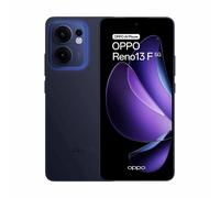 OPPO Reno13 F 5G AI Smartphone, Tripla fotocamera 50+8+2MP, Selfie 32MP, Display 6.67” 120HZ AMOLED FHD+, 5800mAh, RAM 8GB(Esp4GB/6GB/8GB)+ROM 256GB, [Versione Italia], Luminous Blue