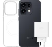 Smartphone Oppo Reno 16 Pro 5G starlight black Bundle Box con cover magnetic