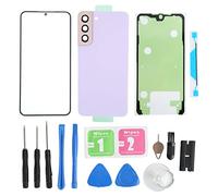Smartphone Outer schermo posteriore vetro copertura con fotocamera Purple | Cellphone vetro Housing Door Kit,115g,Compatibile S22,Economical,Professionale kit di,Professionally Tested