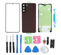 Smartphone Outer schermo posteriore vetro copertura con fotocamera Rosso | Cellphone vetro Housing Door Kit,115g,Compatibile S22,Economical,Professionale kit di,Professionally Tested