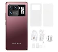 Smartphone per Android 11, telefono cellulare Dual SIM sbloccato Display HD da 6,1 pollici CPU Snapdragon 8 Gen 3 con Face ID e pulsante di sblocco