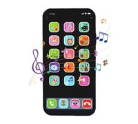 Smartphone per Bambini - Giocattolo in ABS Resistente | Cellulare Gioco con Schermo Riflettente Touch | Musica Suoni Apprendimento Precoce Educativo Piccoli Divertimento