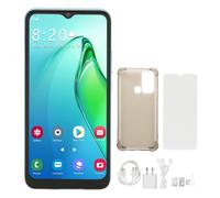 Smartphone per uso quotidiano, display da 6,5 pollici, Android 12, fotocamera Quad Pixel, Dolby Atmos, display a schermo intero, ricarica rapida,