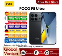 Versione globale POCO F8 Ultra Snapdragon 8 Elite Gen 5 Smartphone Display AMOLED da 6,9" a 120 Hz Batteria da 6500 mAh a 100 W Telefono POCO