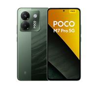 Smartphone POCO M7 Pro 5G - 12 GB+256 GB, display FHD+ da 6,6 pollici, fotocamera AI da 64 MP, processore MediaTek, batteria 5000 mAh, ricarica rapida 33 W, Dual SIM - verde