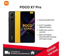 Smartphone POCO X7 Pro 5G Global Edition NFC 120Hz AMOLED con caricatore da 90 W Fotocamera 6000 mAh 50 MP + consegna veloce dall'UE
