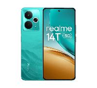 Smartphone Realme 14T 5G 256 GB Verde - Prestazioni 5G, Schermo AMOLED 120 Hz, Batteria Titan 6000 mAh, Fotocamera IA - Nouvo