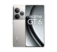 Smartphone realme GT 6 8GB 256GB 5G Snapdragon 8s Gen 3 Argento Argento Fluido