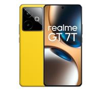 Smartphone realme GT 7T 5G Giallo 12 GB/256 GB, Batteria 7000 mAh, Ricarica Veloce 120 W, Processore Dimensity 8400-MAX - Nouvo