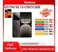 Smartphone Realme GT7 Pro 5G, 12+256 GB, processore Snapdragon 8 Elite, display da 6,78 pollici 120 Hz, tripla fotocamera da 50 MP, ricarica da 120 W GT7 Pro 12+256GB(Orange)