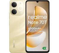 Smartphone Realme Note 70T 4/256GB beach gold oro [EEK: Classe energetica A]