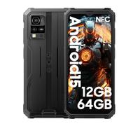 Smartphone robusto Blackview BV4800 SE 6,56" 4 GB/64 GB Dual SIM NFC 5100 mAh Android 15 Nero