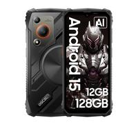 Smartphone robusto OSCAL Marine 1 da 6,56" 4 GB/128 GB Dual SIM 5100 mAh Android 15 Nero