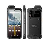 Smartphone Robusto UNIWA W999, Certificato IP68, Processore Octa-Core 8GB di RAM e 128GB ROM, Batteria 4400mAh con protezioni integrate, 4G, Wi-Fi, Bluetooth, Lettore Impronte Digitali Android 13