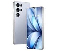Smartphone S24 Ultra, 16 GB E 1 TB, Batteria Da 8000 MAh, Android 14, Fotocamera Da 72 MP 108 MP, Telefono Cellulare Da Esterno Sbloccato Da 7,3 Pollici, Slot Per 3 Schede 5G NFC,Titanium Blue-7.3 I