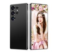 Smartphone S25 Ultra 5G/4G Android 14 Sbloccato, 16GB 1TB, Schermo HD Da 7,3'', Fotocamera Da 72MP 108MP, Telefono Cellulare Dual SIM Gratuito, Telefoni Cellulari Con Penna Integrata,Black-7.3 Inch