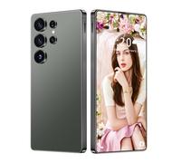 Smartphone S25 Ultra 5G/4G Android 14 Sbloccato, 16GB 1TB, Schermo HD Da 7,3'', Fotocamera Da 72MP 108MP, Telefono Cellulare Dual SIM Gratuito, Telefoni Cellulari Con Penna Integrata,Green-7.3 Inch