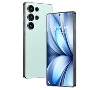 Smartphone S26 Ultra, 16 GB 1 TB, Batteria Da 8000 MAh, Android 14, Fotocamera Impermeabile Da 72 MP 108 MP, Telefono Cellulare Da Esterno Sbloccato Da 7,3 Pollici, Slot Per 3 Schede 5G NFC,Cyan-7