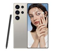 Smartphone S26 Ultra Global Version 5G, doppia scheda SIM, schermo HD da 7,3 pollici, 8000 mAh, cellulare impermeabile per esterni, supporta il riconoscimento facciale,Grey-1TB
