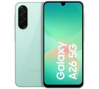 Samsung Galaxy A26 5G, Smartphone con Funzioni intelligenti, Display Super AMOLED 6.7”, 6GB RAM, 128GB, Batteria 5.000 mAh, memoria espandibile, Mint