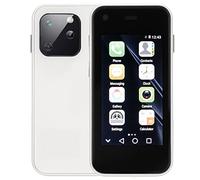 Smartphone Sbloccato XS13, Mini Telefono Cellulare 3G con Schermo HD da 2,5 Pollici per Android 6, Dual Sim, 1 GB/8 GB, Telefono di Backup Aziendale con Doppia Fotocamera, Leggero e(bianco perla)