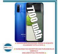 Smartphone Ulefone Note 12P 4G 7700mAh 6,82" 4GB + 64GB Slot Per 3 Schede - Blu [EEK: A]