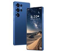 Smartphone ultra sottile per S25 Ultra con penna integrata, cellulari Adventure, 16 GB 1 TB, HD da 7,3 pollici, 8000 mAh, sblocco con impronta digitale facciale, GPS,Dark Blue-1TB