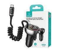 Smartphone USAMS US-CC192 iPhone 12 13 14 USB-C PD da 60 W, Nero