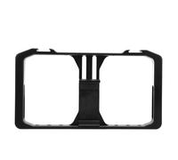 Smartphone Video Rig in Alluminio, Gabbia Stabilizzatrice con Impugnatura, Hot Shoe e Viti 1/4" - Montaggio Accessori, Compatibile Smartphone 5.5-8.5cm, Ideale per e