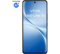 Smartphone Vivo V60 Lite 5G 256GB black + TWS Air3 + caricabatteria da 90W [EEK: Classe energetica B]