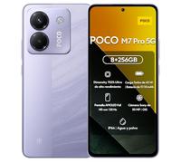 Smartphone Xiaomi Poco M7 Pro 5G 8 + 256 GB, Viola, con NFC, senza caricabatterie, batteria da 5110 mAh, TurboCharge da 45 W, schermo AMOLED HD a 120 Hz