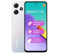 Smartphone Xiaomi Redmi 12 5G 6.79" Double nano SIM 128 Go Argent