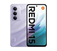 Smartphone Xiaomi Redmi 15 4G Dual Sim 6GB RAM 128GB - Sandy Purple EU