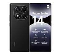 Smartphone Xiaomi Redmi Note 14 Pro, 8+256GB, fotocamera AI da 200MP, batteria da 5500mAh, fotocamera selfie da 32MP, funzionalità AI (caricabatterie non incluso), Nero
